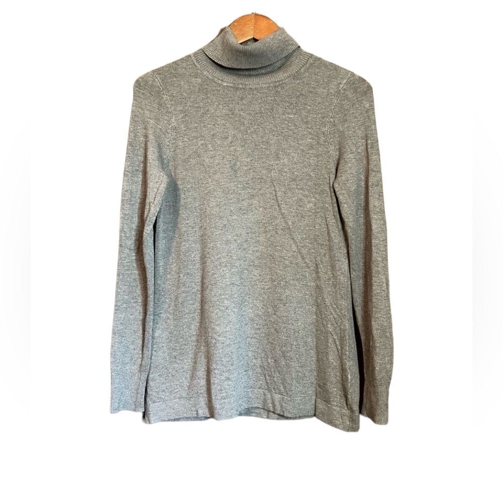 3 for $30! French connection grey turtle neck sweater